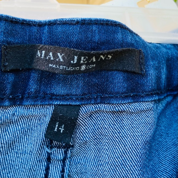 EUC Max Studio Jeans Sz-14 Beautiful, Tough, Quality Made, Fair Trade Certified - Picture 15 of 16
